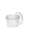 Pap Star Delicatessen Cup 120 Ml PP Rond Met Deksel - 48 Stuks - Diameter 7 Cm -meubels winkel product 939403