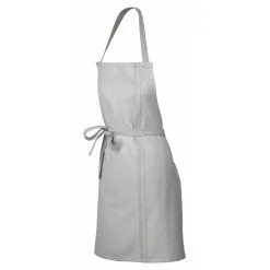 Kela Keukenschort Tia 80x67 Cm - Lichtgrijs