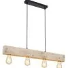 Globo Adalie Hanglamp Hout 4x E27 Socket -meubels winkel product 945040
