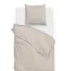 Zo! Home Zo!Home Dekbedovertrek Lino Sandy Beige 140x220 Cm Katoen -meubels winkel product 945905
