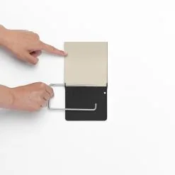 Brabantia Toiletrolhouder ReNew Soft Beige - Met Klep -meubels winkel product 946371