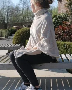 Poncho Microfibre Sable 80x80 Cm -meubels winkel product 953405