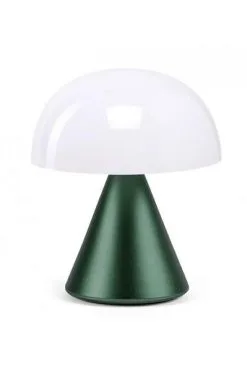 Lexon Mina Mini Tafellamp LED Met Dimmer 7x8.3cm - Donker Groen