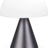 Lexon Mina M Tafellamp LED Met Dimmer 9x11 Cm - Gun Metal