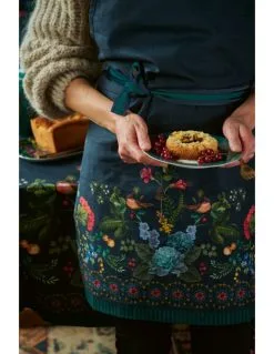 PIP Studio Keukenschort 85x88 Cm Winter Wonderland - Overall Dark Blue -meubels winkel product 955852