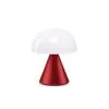 Lexon Mina Mini Tafellamp LED Met Dimmer 7x8.3cm - Donkerrood