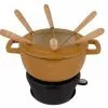 Cosy & Trendy Cosy&Trendy Fondueset Fontestic 18 Cm Gietijzer - Met 6 Vorkjes - Amber Gold -meubels winkel product 957931