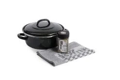 Dagelijkse Kost Set Stoofpot 22 Cm Met Kruidenmix, Recept & Keukenhanddoek -meubels winkel product 958042