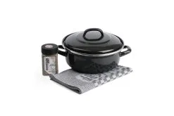 Dagelijkse Kost Set Stoofpot 22 Cm Met Kruidenmix, Recept & Keukenhanddoek -meubels winkel product 958046