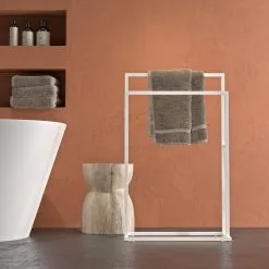Sealskin Carre Handdoekrek Vrijstaand Wit -meubels winkel product 961299