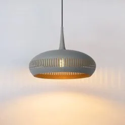 Lucide Rayco Hanglamp Grijs E27 Socket - 45 Cm 11 Lucide Rayco Hanglamp Grijs E27 Socket - 45 Cm -meubels winkel product 962371