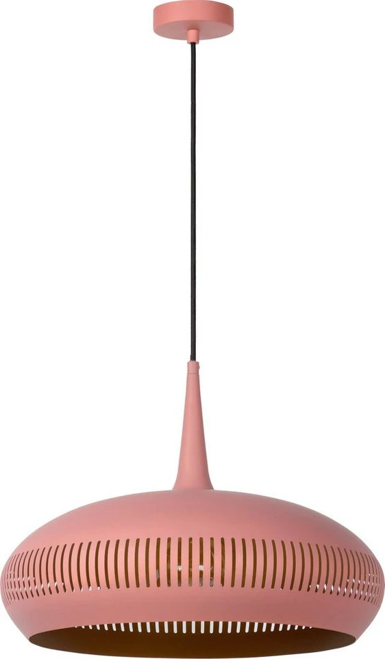 Lucide Rayco Hanglamp Roze E27 Socket - 45 Cm 4 Lucide Rayco Hanglamp Roze E27 Socket - 45 Cm - Afbeelding 2
