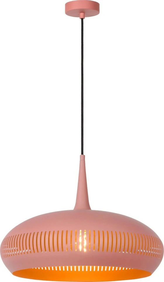 Lucide Rayco Hanglamp Roze E27 Socket - 45 Cm 3 Lucide Rayco Hanglamp Roze E27 Socket - 45 Cm