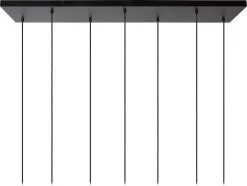 Lucide Marius Hanglamp Zwart 7xE27 Socket - 130x30x150 Cm 9 Lucide Marius Hanglamp Zwart 7xE27 Socket - 130x30x150 Cm -meubels winkel product 962396