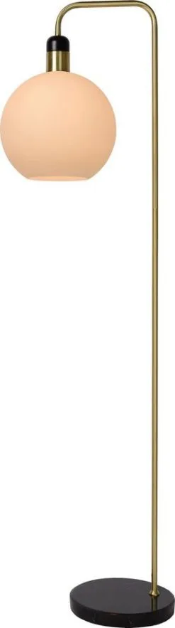 Lucide Julius Vloerlamp Opaal E27 Socket - 47x159 Cm