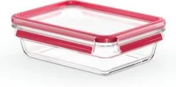 Emsa Voorraaddoos Clip & Close 1.1 L Glas - 22.6x16.6x0.7 Cm