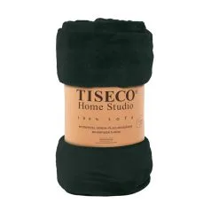 Tiseco Home Studio Plaid Cosy 130x160 Cm Zwart