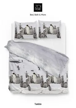 Zo! Home Zo!Home Dekbedovertrek Tadzio White 260x220 Cm Flanel