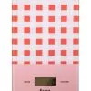 Fisura Keukenweegschaal Digitaal Red Gingham - 15x22 Cm