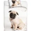 Dekbedovertrek Puppy 140x200 Cm Katoen -meubels winkel product 968551