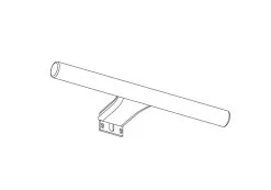 ALLIBERT Scope Led 9W Chroom Glanzend