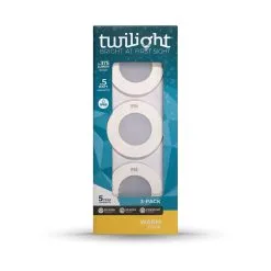 Twilight Inbouwspot GU10 IP65 Wit 3-pack 3x 5W 375 Lumen 2700K Geintegreerde LED