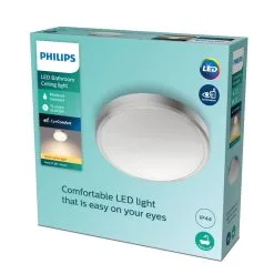Philips Doris Plafondlamp Badkamer IP44 Nikkel - 17W - 2700K 5 Philips Doris Plafondlamp Badkamer IP44 Nikkel - 17W - 2700K -meubels winkel product 973880