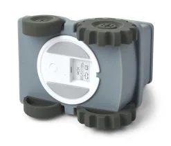 Liewood Nachtlamp Winston Silicone Led 10.5x20.5 Cm Tractor Blue Fog Multi Mix -meubels winkel product 979758