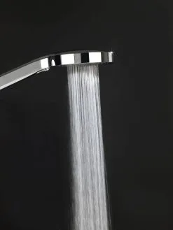 Wenko Handdouche Softwater Dia 130 Mm Chroom/Zwart -meubels winkel product 980369