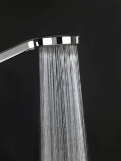 Wenko Handdouche Softwater Dia 130 Mm Chroom/Zwart