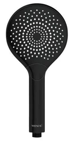Wenko Handdouche Watersaving Dia 120 Mm Zwart