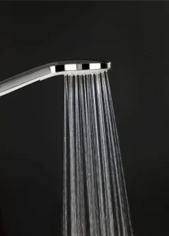 Wenko Handdouche Powerboost Dia 120 Mm Chroom/Wit -meubels winkel product 980393