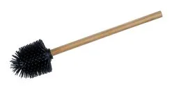 Wenko Vervangborstel Siliconen Bamboe/Zwart