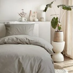 Cinderella Dekbedovertrek Weekend Taupe 140x200 Cm Katoen -meubels winkel product 981132