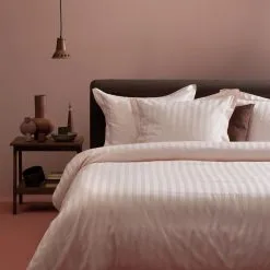 Damai Dekbedovertrek Linea Blush 240x220 Cm Satijn -meubels winkel product 981180