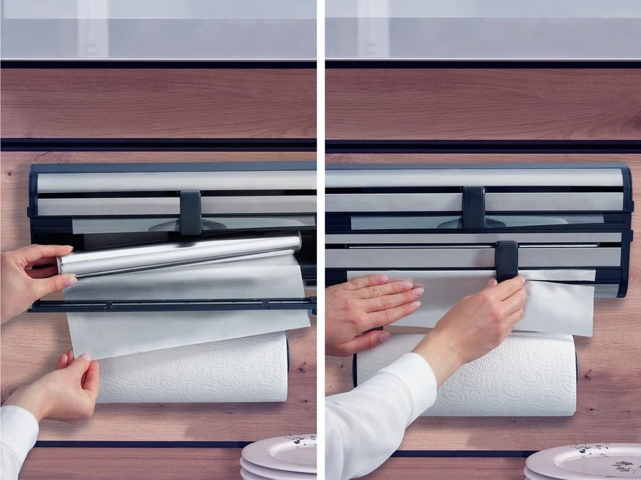 Leifheit Keukenrol- & Foliehouder Royal Inox 5 Leifheit Keukenrol- & Foliehouder Royal Inox - Afbeelding 3