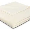 Biederlack Plaid Uno Soft Cotton Natuur 180x220 Cm