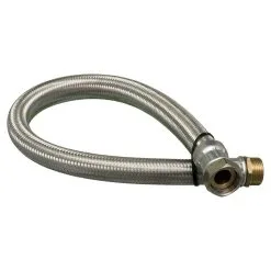 LEVICA Flexibel 4/4" 800 Mm M/F Rubber/Inox