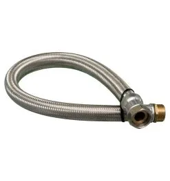 LEVICA Flexibel 1/2" 800 Mm M/F Rubber/Inox