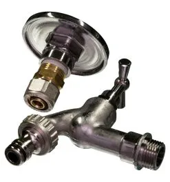 LEVICA Gevelkom + Kraan + Aansl. Op Superpipe 1/2x16-2.0