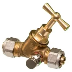 LEVICA Schuinezitkraan Met Aftap 16-2