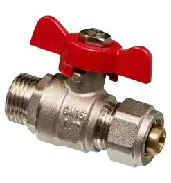 LEVICA Bolkraan Volle Doorlaat 1/2" Mx16-2