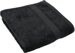Tiseco Home Studio Douchelaken Riva 100x150 Cm 675 G Black