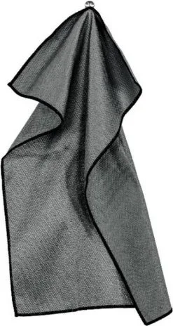 Tiseco Home Studio Glazendoek Essentials 40x60 Cm Greydark