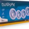 Twilight Inbouwspot GU10 5-pack Wit 5x 5W 400 Lumen Lamp Inbegrepen -meubels winkel product 989986