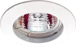 Twilight Inbouwspot GU10 Wit Vast Zamac