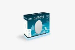 Twilight Plafondlamp 10W Met Sensor 4000K - 1100 Lumen