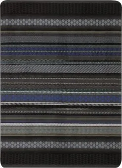 Biederlack Plaid Dark Elements 180x220 Cm