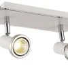 Φαντασία Fantasia Xzibit Plafondspot Wit-Chroom 2x 5W GU10 Led Lampen -meubels winkel product 99238